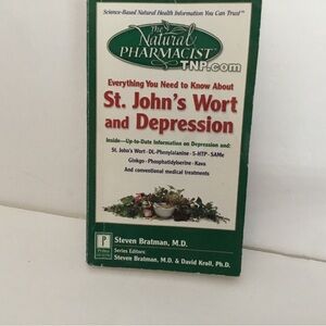 St John’s Wort book on Depression.